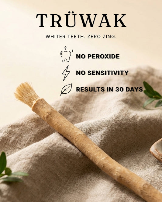 Trüwak™ — Ancient Whitening. No Chemicals, No Pain.